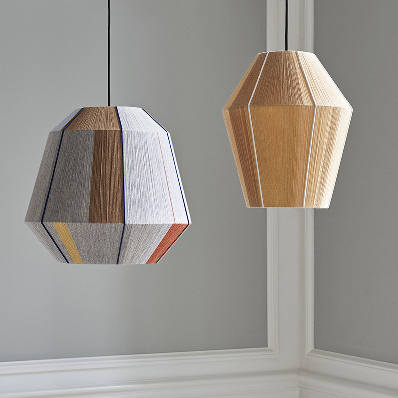 Rope Light Decoration - 日本の創造的な麻縄籐織りペンダントランプ、ホームステイ廊下、コーヒーショップ、バー、レストランのシャンデリア、家の装飾照明