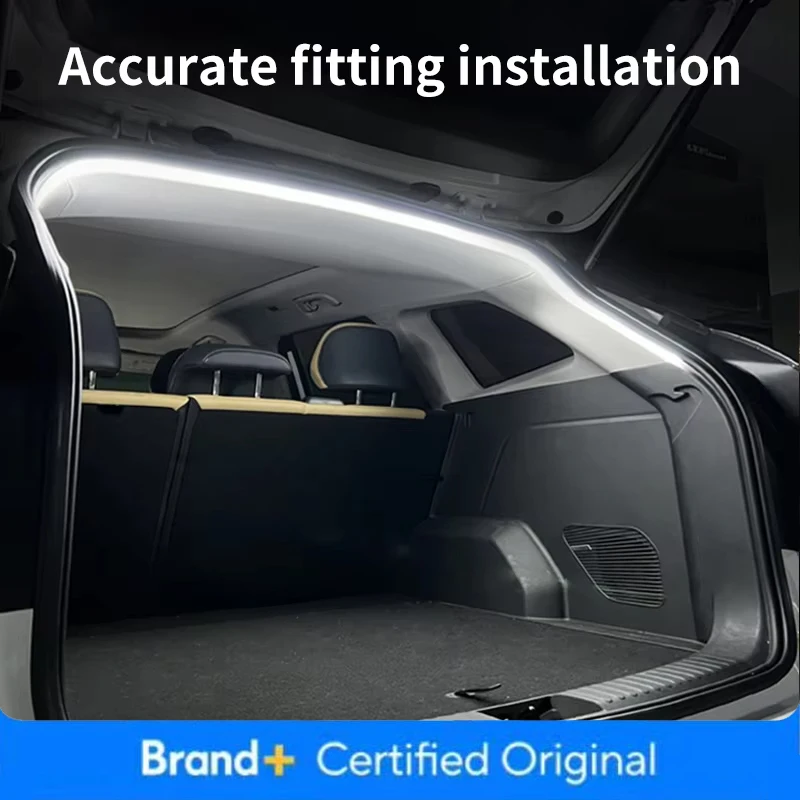 Rope Light Decoration - 車用高輝度トランク照明アンビエントライトインテリア装飾LED配線不要自動感知テールゲートストリップAmagi