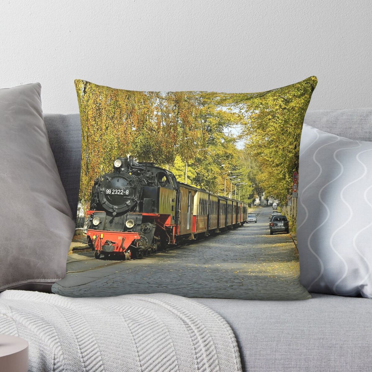 Germany Home Decor - Mvp54 モリ・イン・バド・ドベラン・ドイツ枕カバー ポリエステルリネンベルベット クリエイティブジップ装飾枕カバー ベッドクッションカバー