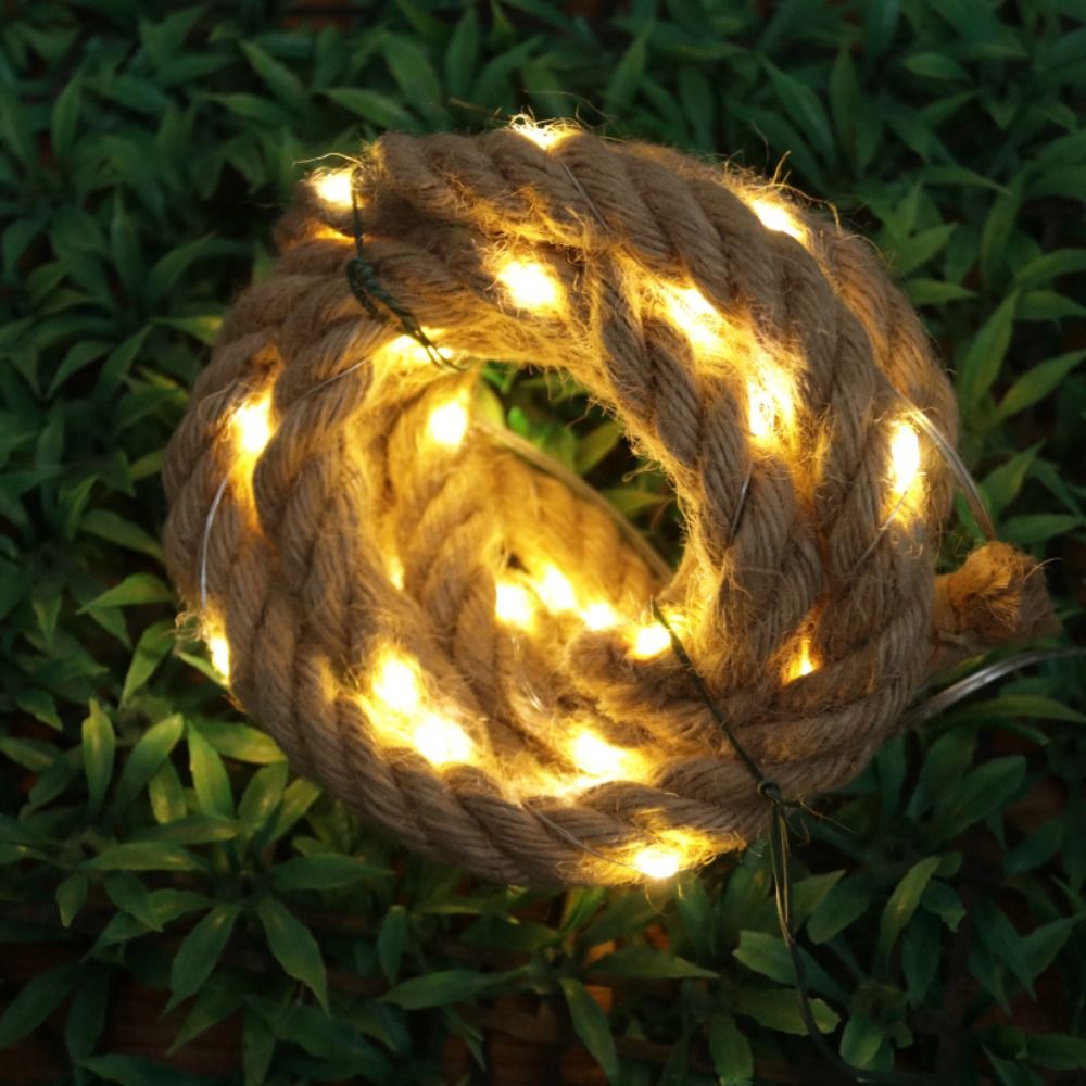 Rope Light Decoration - 風景用ソーラーライト ソーラーロープライト 8つの照明モード LEDロープライト ストリングライト キャンプ装飾