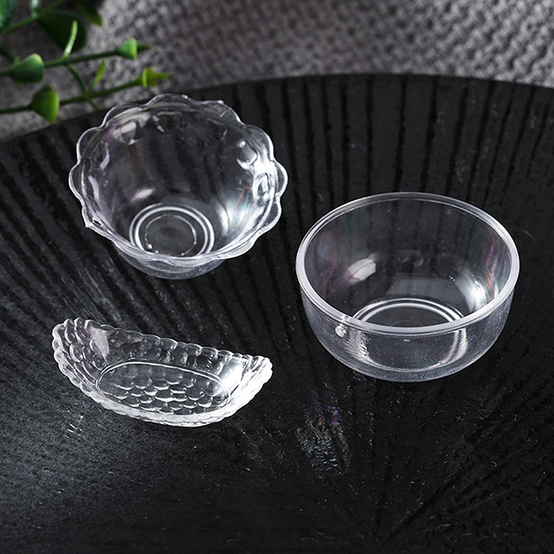 Home Decor Diy - 3 個ドールハウスミニボウルミニチュア食品プレイシーン装飾モデルドールハウスキッチン家具アクセサリー