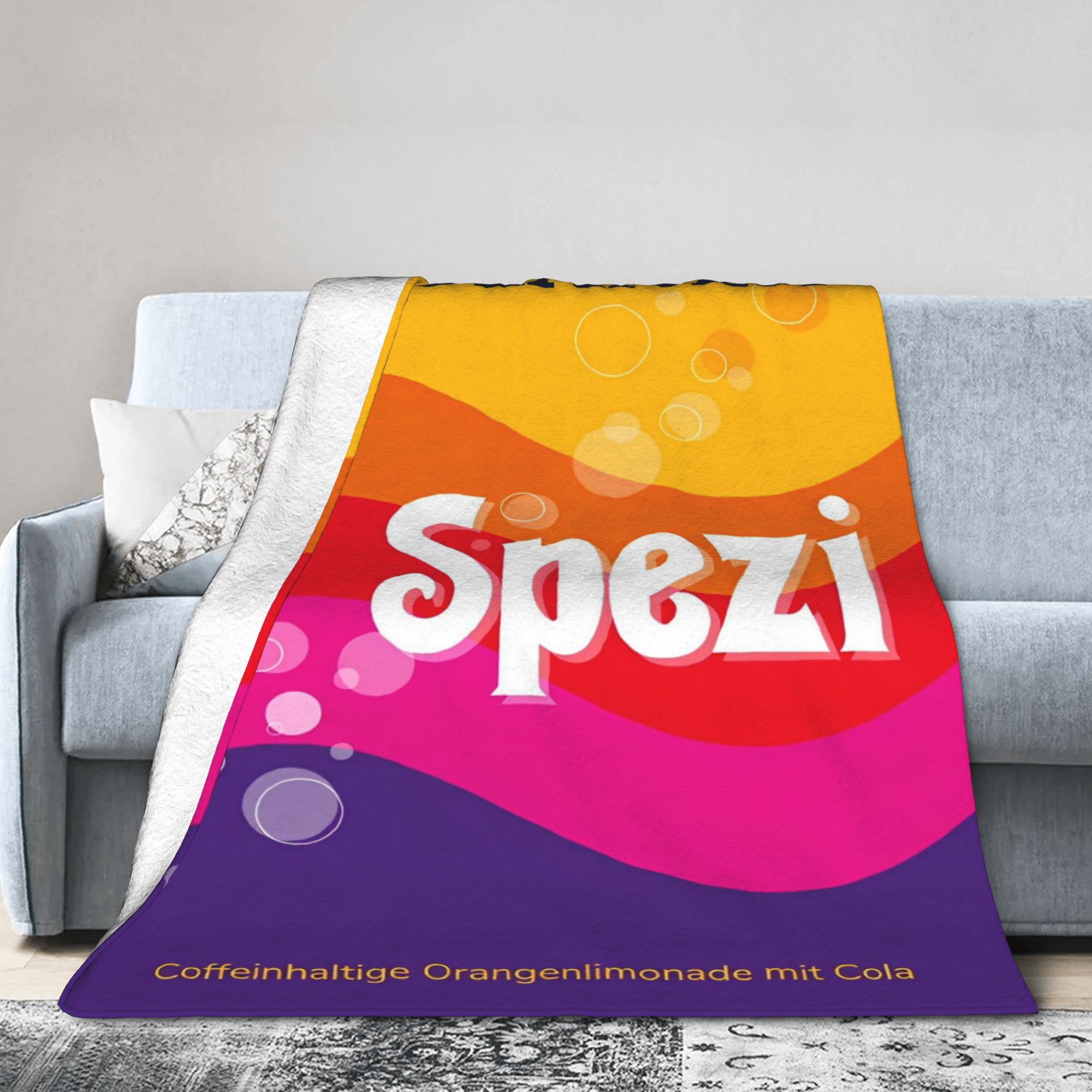Germany Home Decor - ポーラナー スペッツィ ブランケット ドイツ ソーダドリンク 飛行機旅行