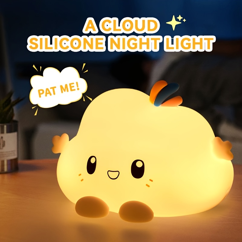 Home Decor Light - クラウドナイトライト、タッチコントロール調光、充電とタイマー機能、家の装飾に、ギフトに最適