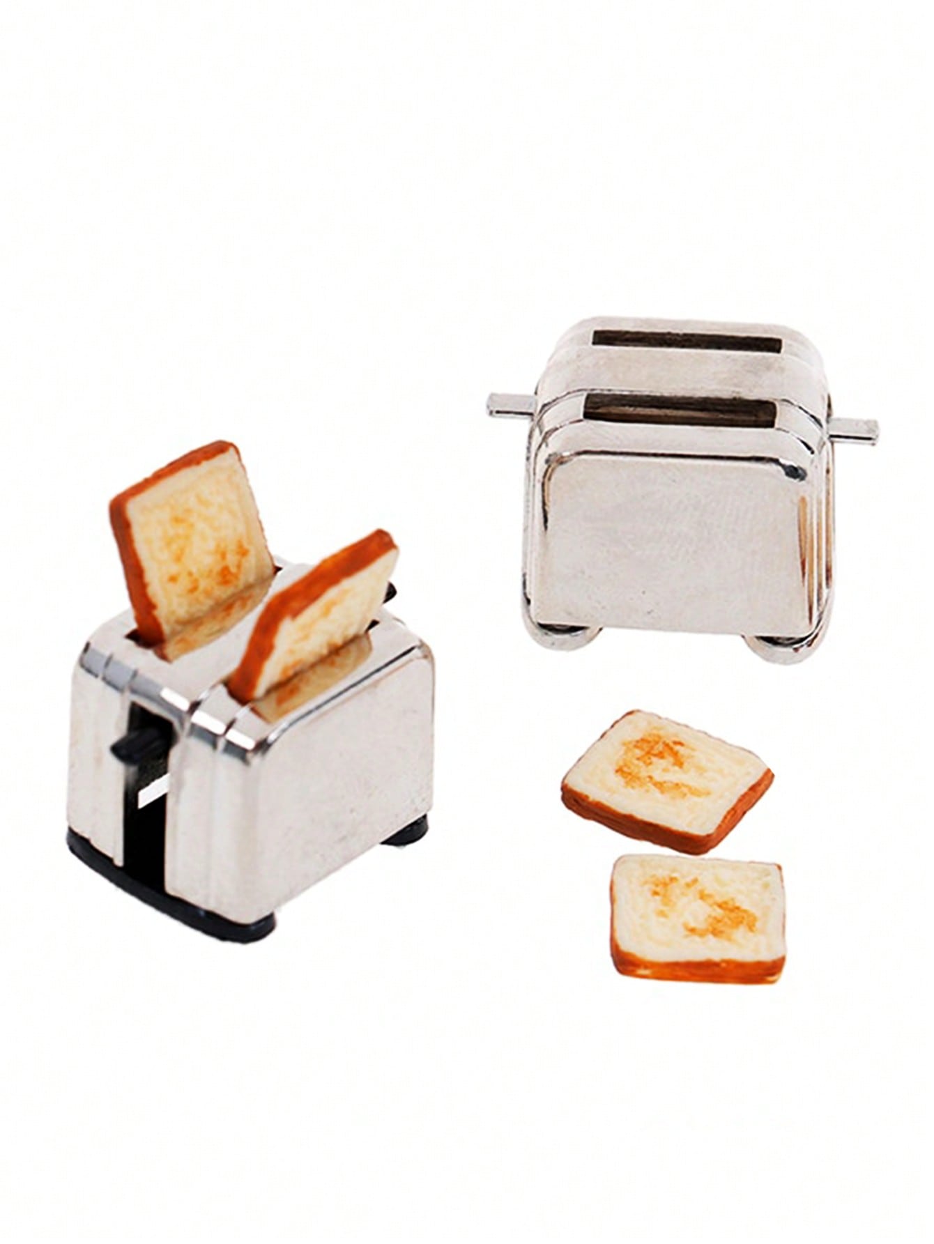 1:12 ドールハウスミニチュアトースター、家の装飾用ミニシ - Home Decor Diy のレビューと価格