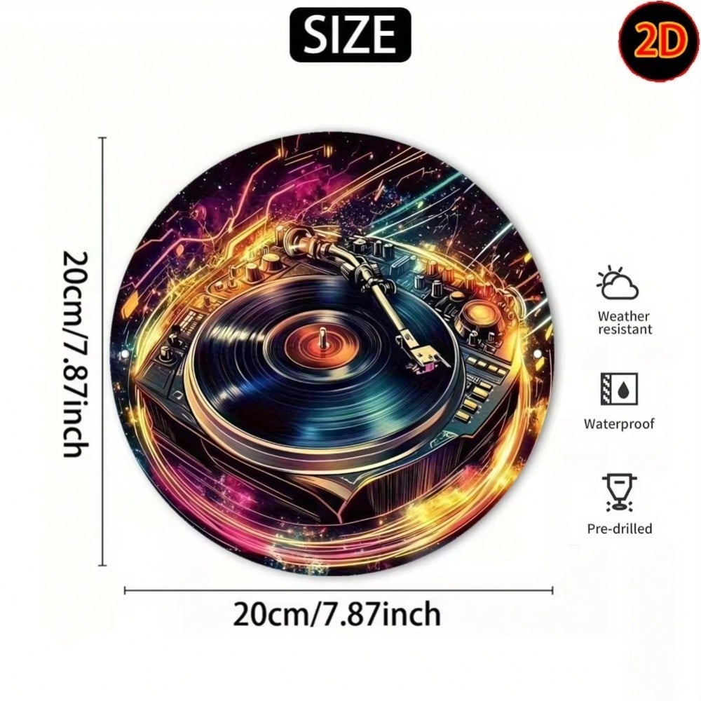 CIFBUYブランド ヴィンテージ風 アイアン製 レコード型 - Home Decor Brand のレビューと価格