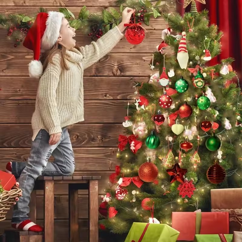 32 個クリスマスボールオーナメントボックスクリスマスツリー - Home Xmas Decor Ideas のレビューと価格