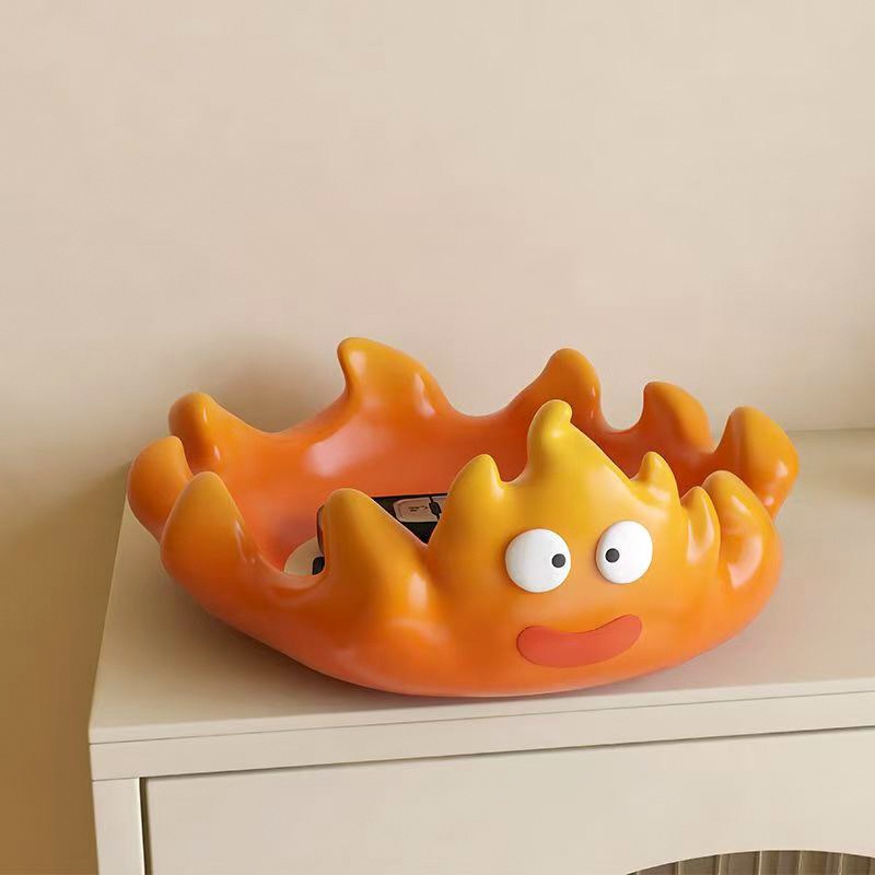 新しいカルシファーファイアデスクトップデコレーションクリエイ - Home Decor Organizer のレビューと価格