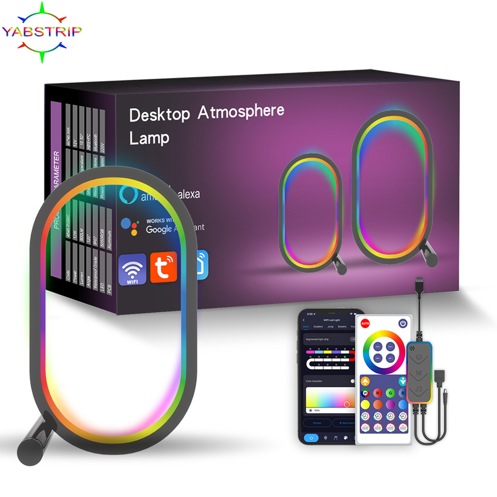 クリエイティブなデスクランプ,WiFi 5V,usb,rgb - Home Decor Free App のレビューと価格