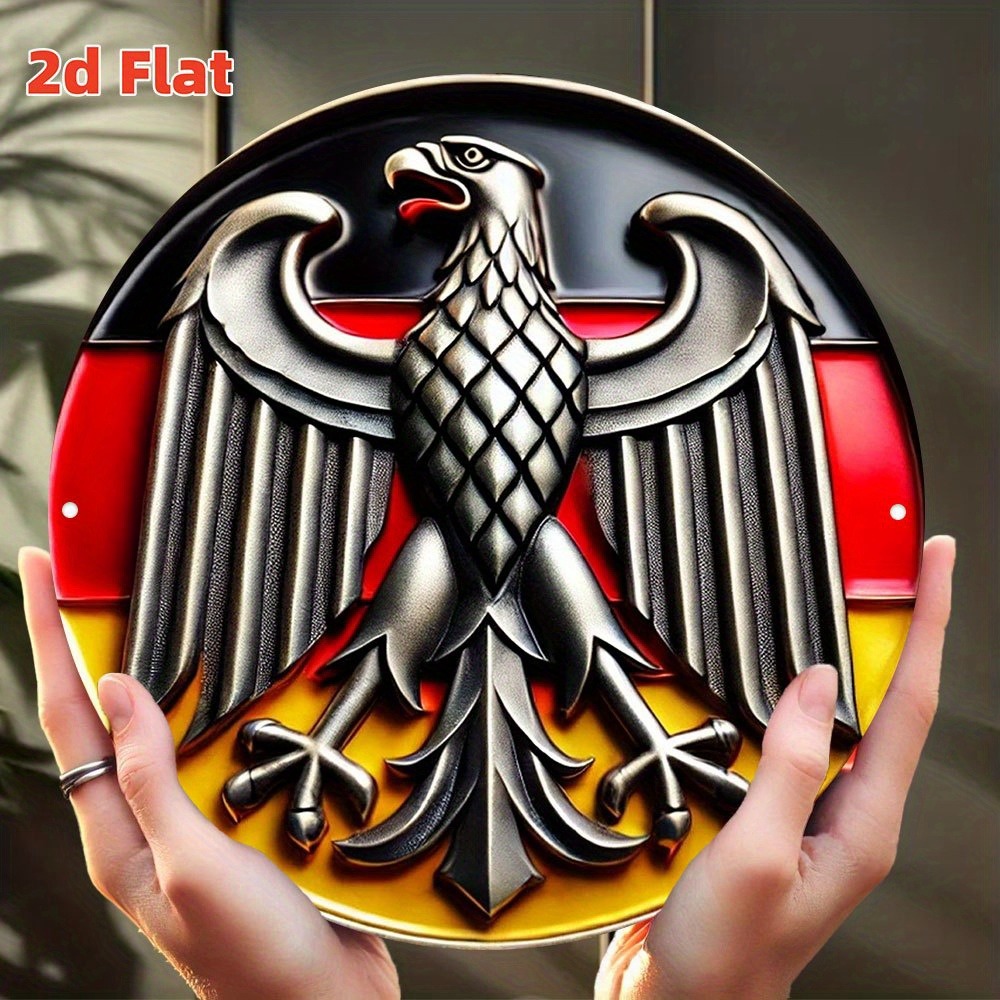 VICTRIX ドイツ鷲の紋章ウォールアート - 7.8イン - Germany Home Decor のレビューと価格