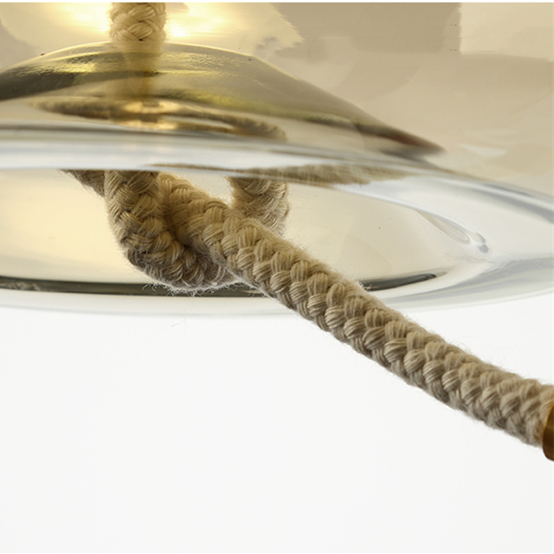 モダンなデザインの吊り下げ式ファブリックハンギングランプ,ダ - Rope Light Decoration のレビューと価格