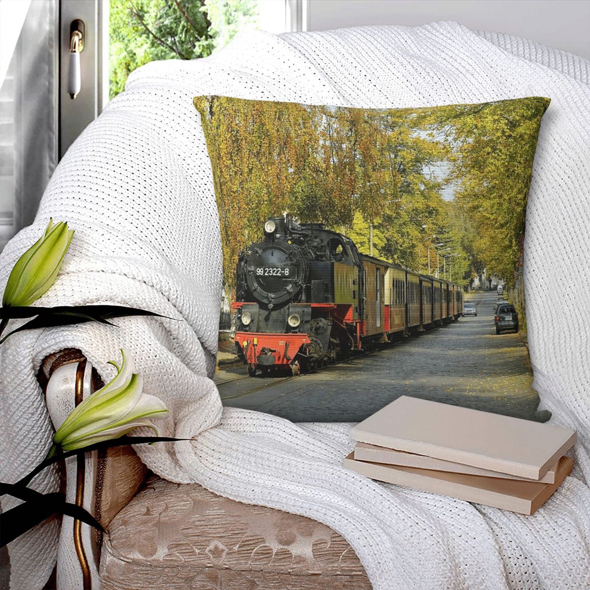 Mvp54 モリ・イン・バド・ドベラン・ドイツ枕カバー ポリ - Germany Home Decor のレビューと価格