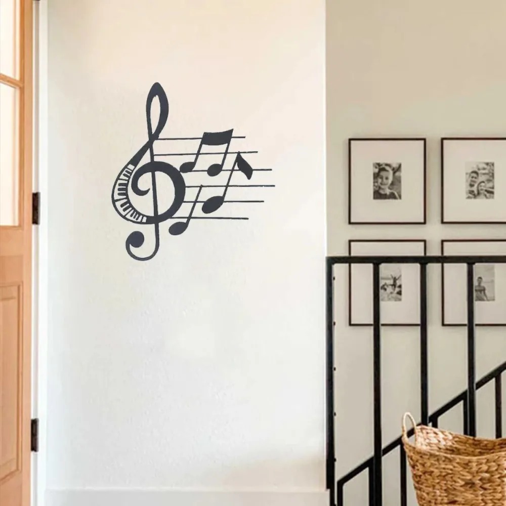 ブランドトレブルクレフメタルウォールアート音楽愛好家向けアイ - Home Decor Brand のレビューと価格