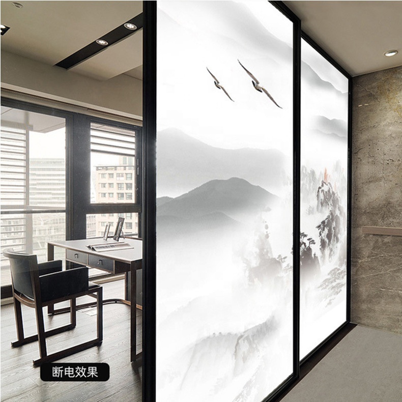 高透明切り替え式スマートガラスフィルム 自己粘着式 モダン  - Home Decor Free App のレビューと価格