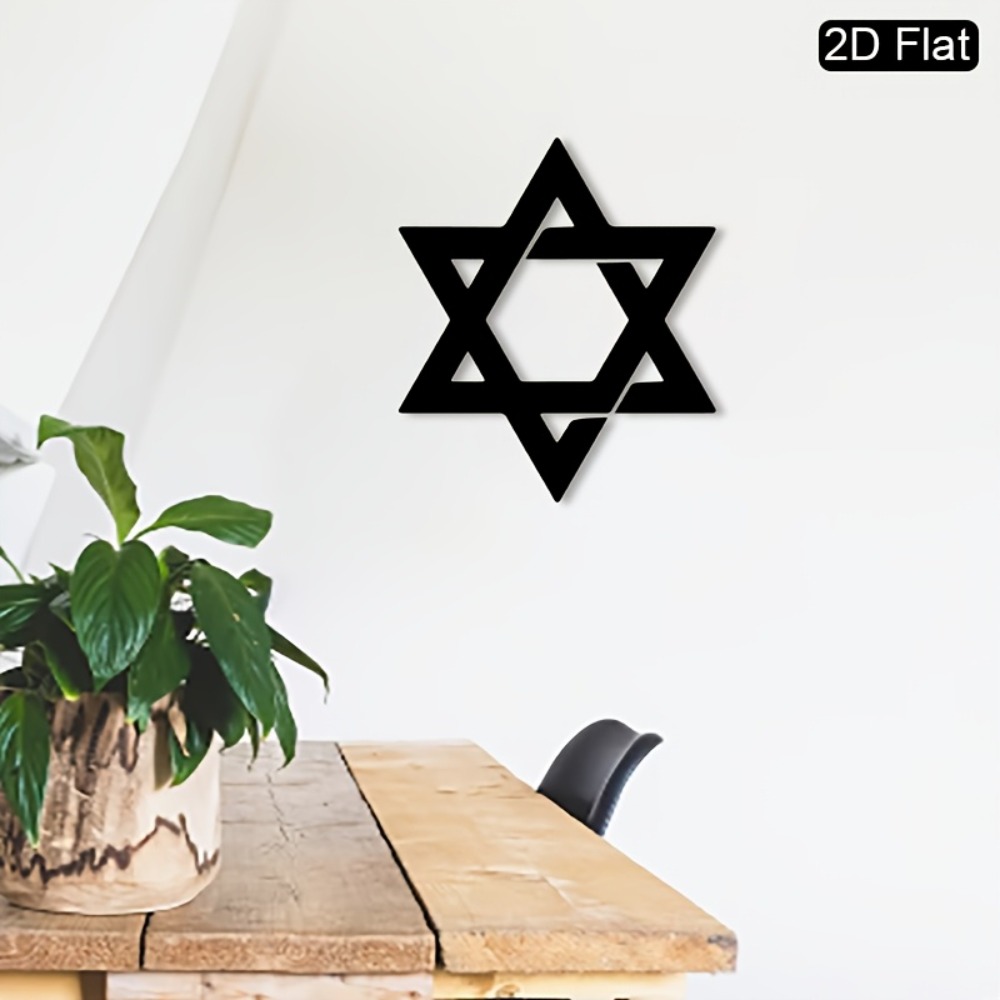 CIFBUY 鉄製ウォールアート ダビデの星 メタルウォール - Home Decor Retro のレビューと価格