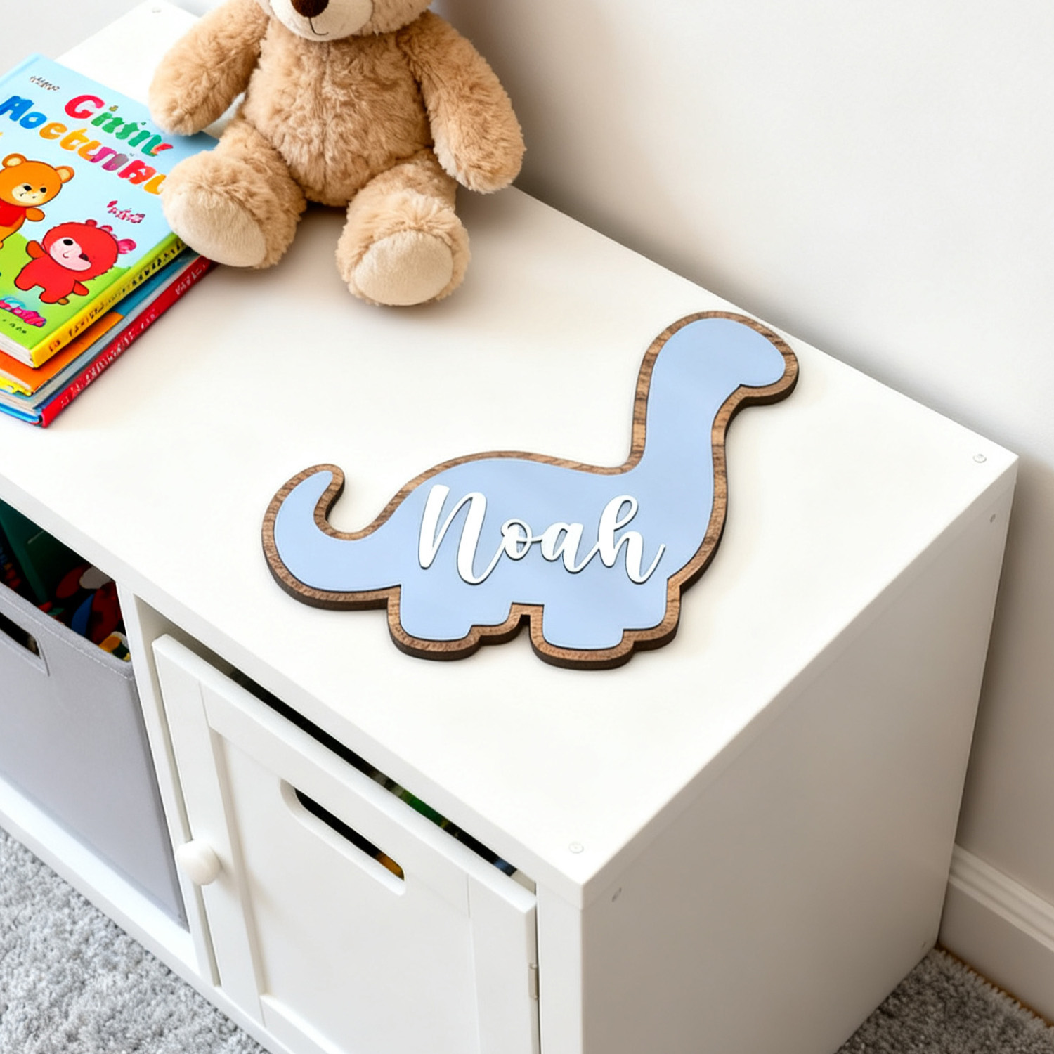 1個入り多層恐竜カスタム名前入りブランド、木製お土産、家の装 - Home Decor Brand のレビューと価格