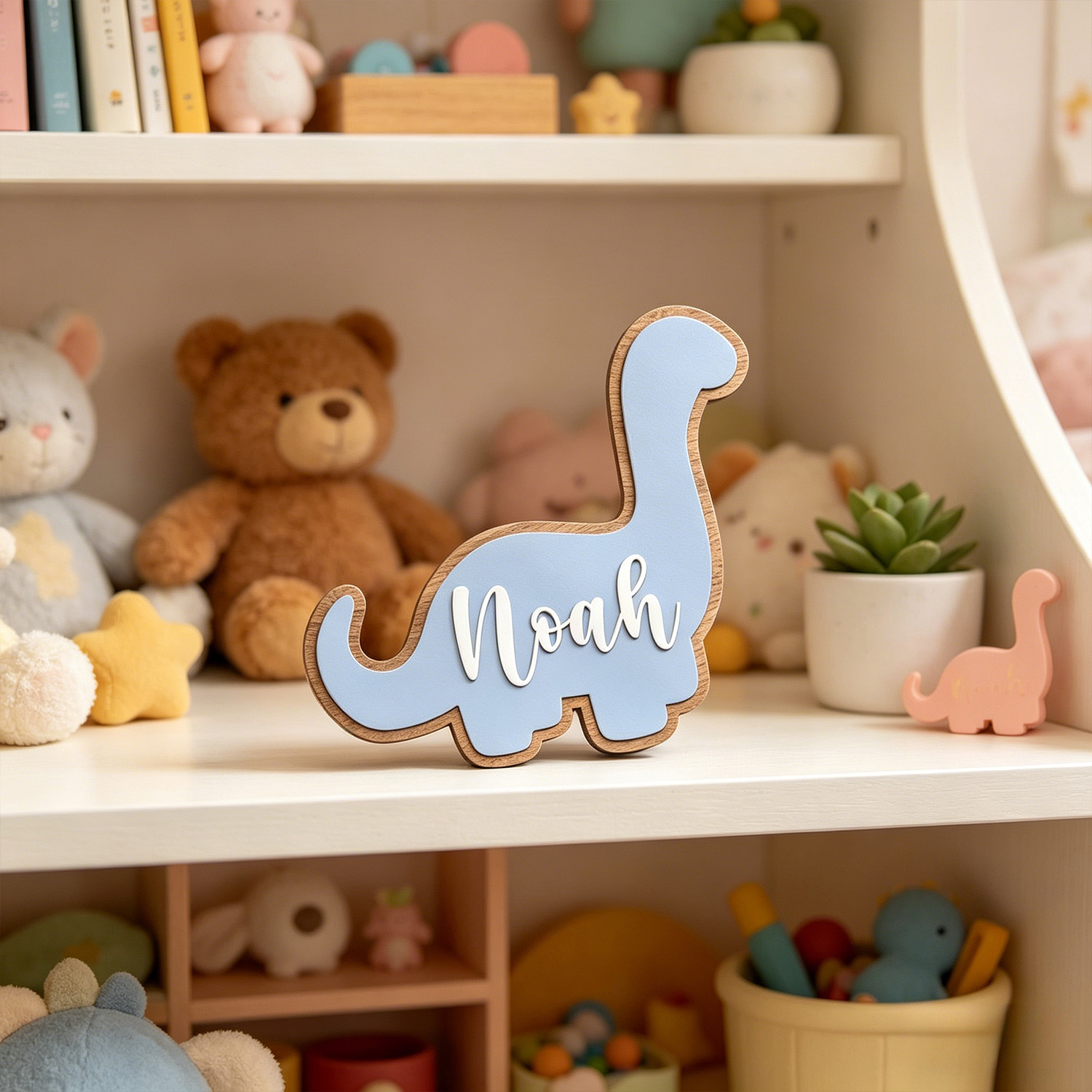 1個入り多層恐竜カスタム名前入りブランド、木製お土産、家の装 - Home Decor Brand のレビューと価格