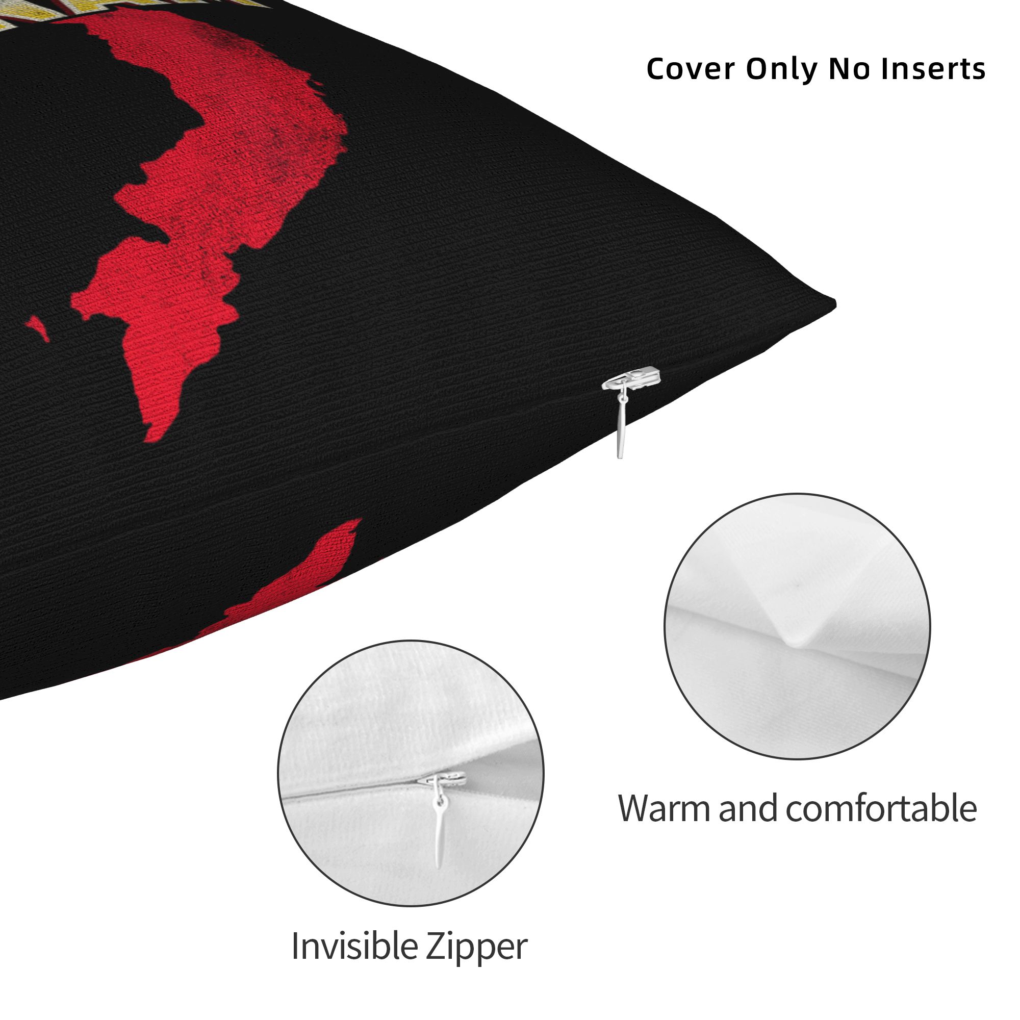 ベトナム国旗イエロースターアジア枕カバーソフトポリエステルク - Home Decor Vietnam のレビューと価格