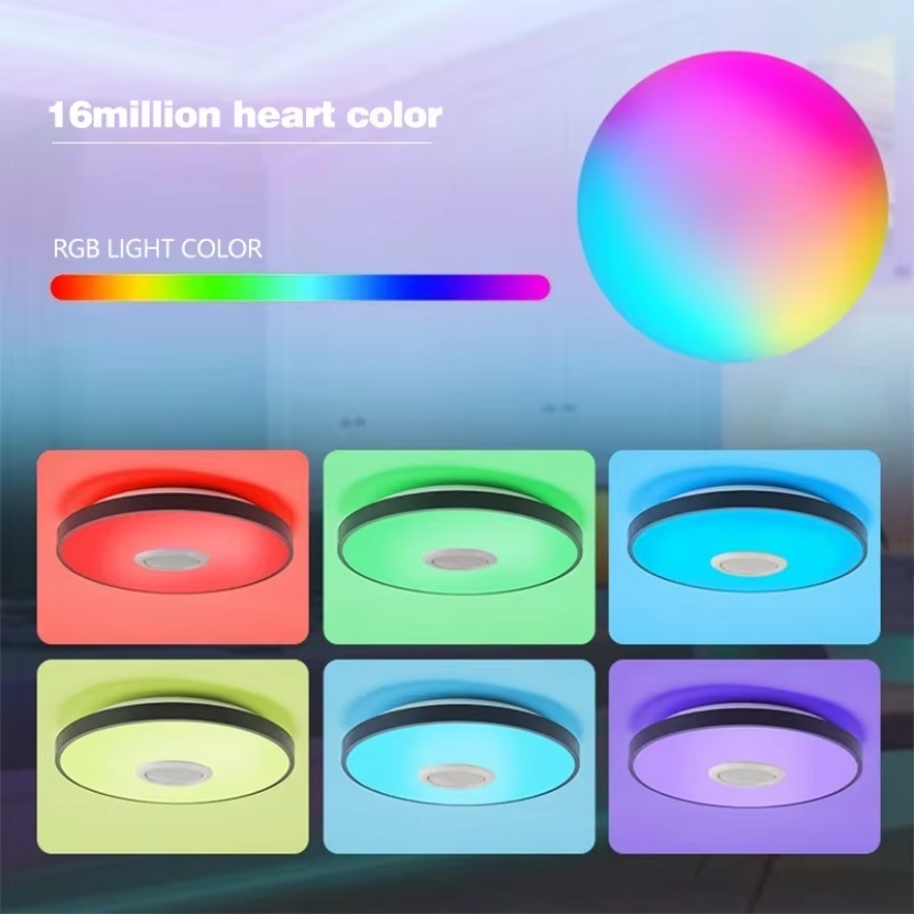 TUYA スマート音楽シーリングライト LED RGB リモ - Home Decor Free App のレビューと価格