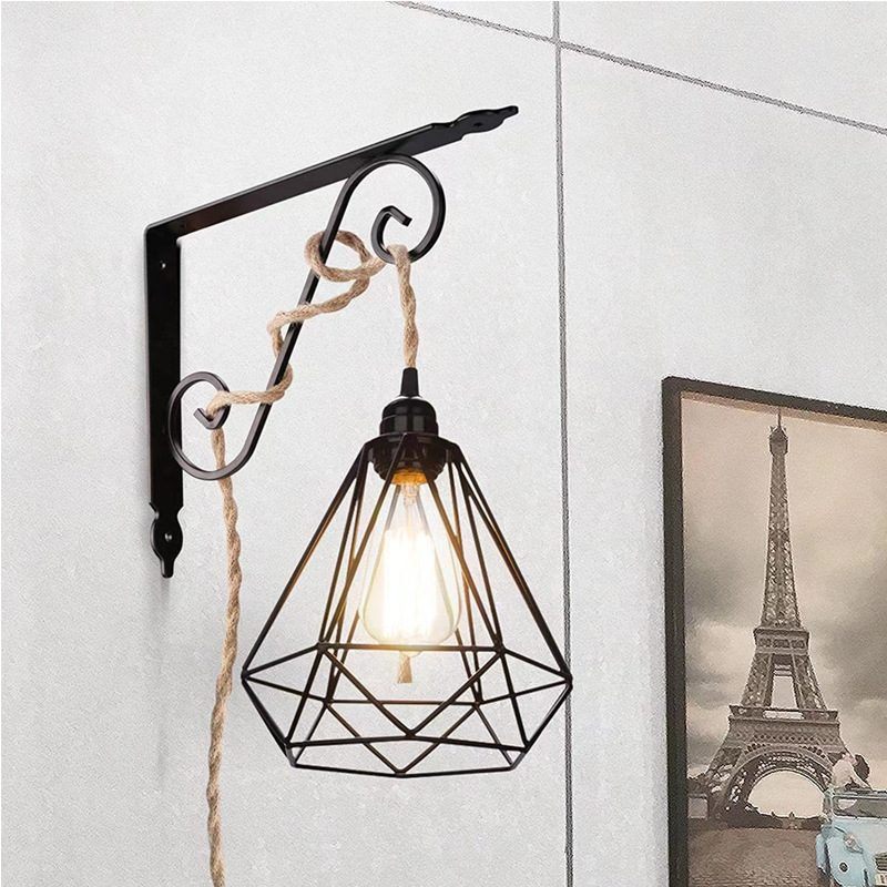電源コードペンダントライト 2M 2.5M 4M 麻縄ケーブ - Rope Light Decoration のレビューと価格