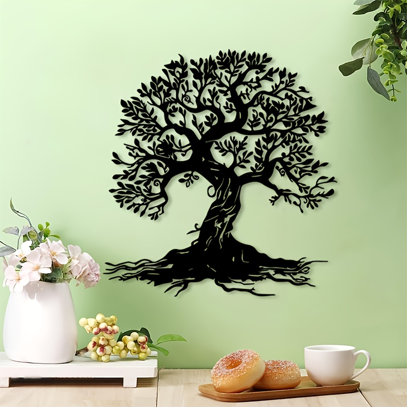 ブランドヴィンテージ生命の樹アイアンウォールアート素朴なメタ - Home Decor Brand のレビューと価格