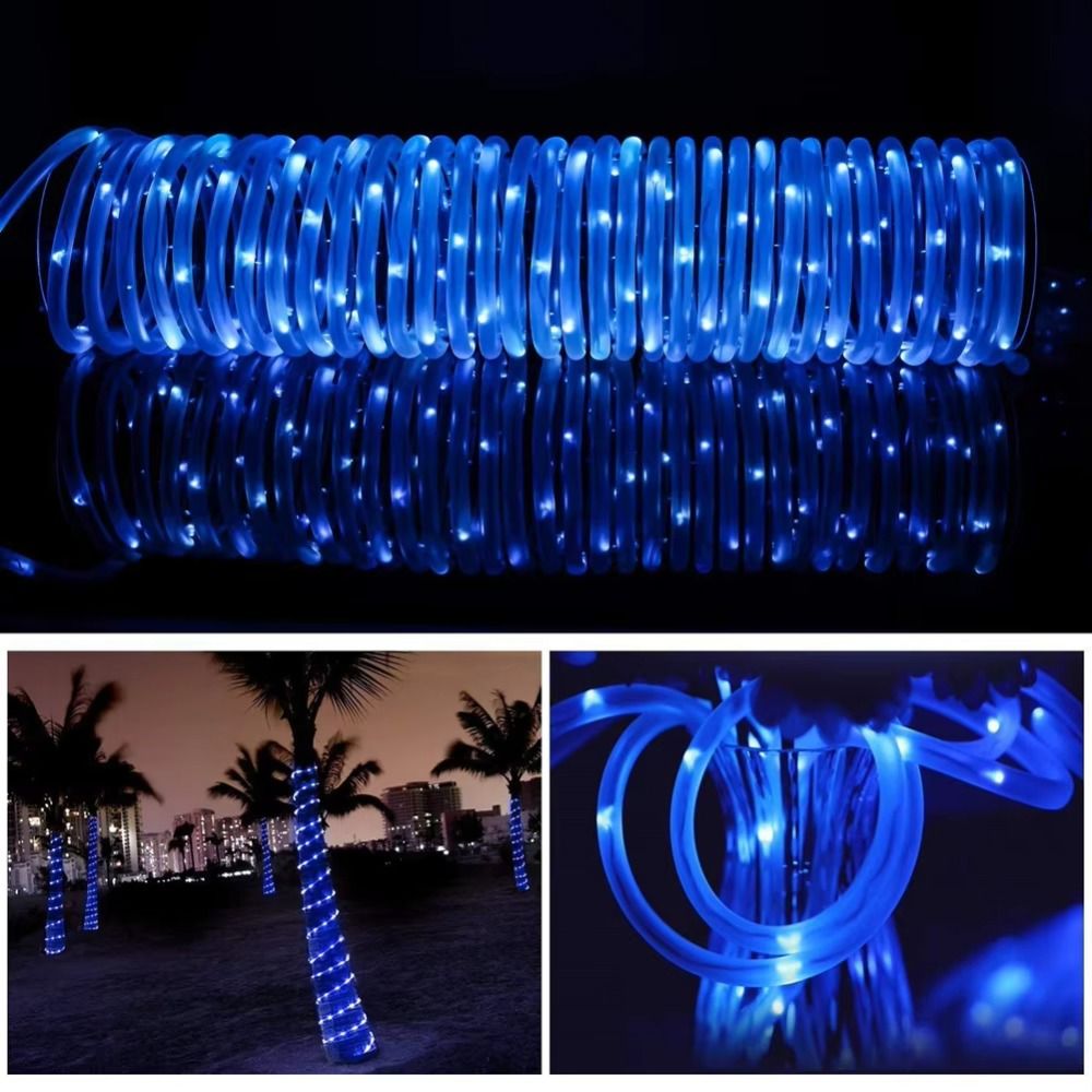 ウェディングパーティー防水ソーラーストリングライト省エネ8モ - Rope Light Decoration のレビューと価格
