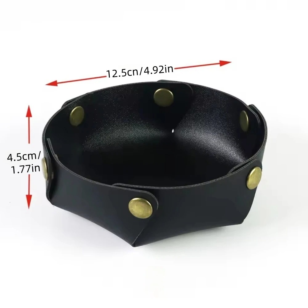 1PC レザー収納トレイデスクトップオーガナイザーキージュエ - Home Decor Organizer のレビューと価格