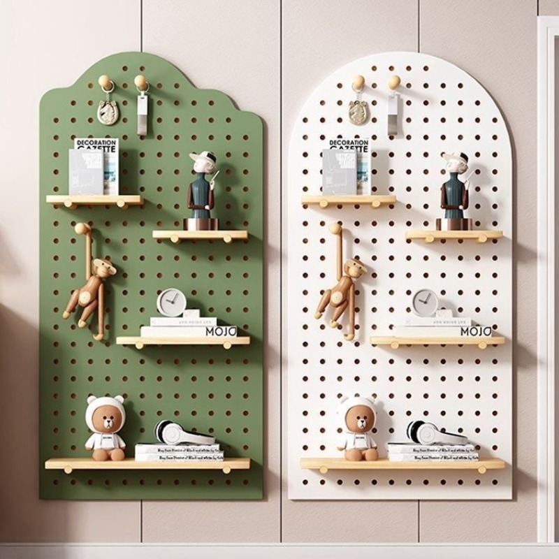 木製キャビティボードウォールシェルフ装飾ディスプレイラック収 - Home Decor Organizer のレビューと価格