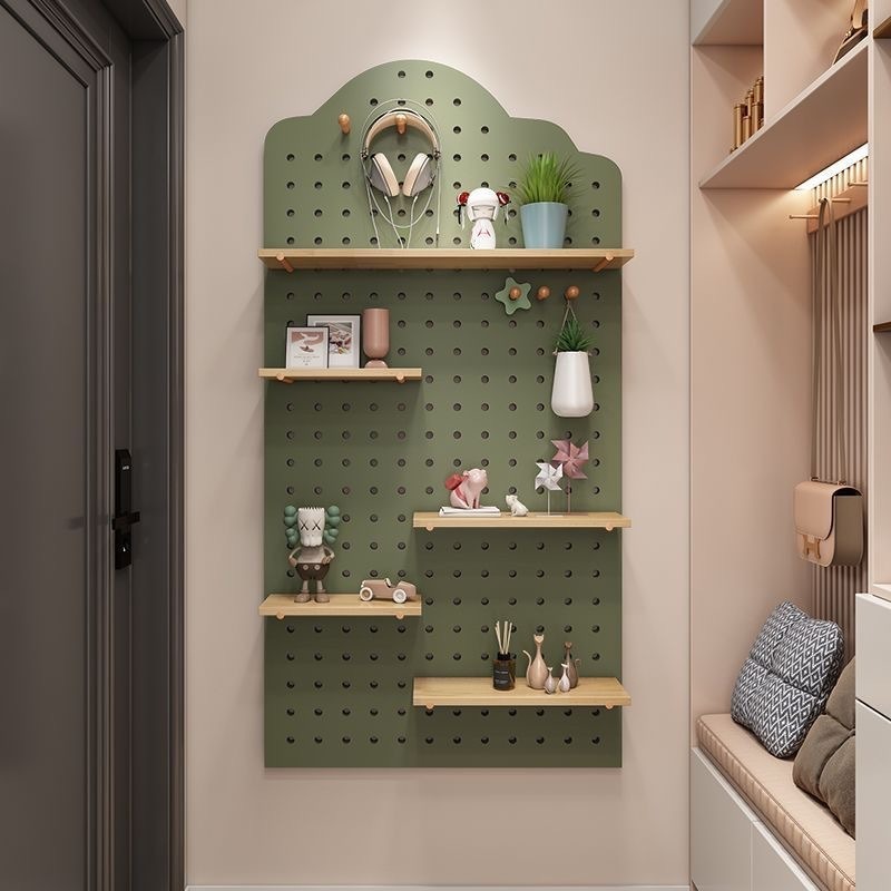木製キャビティボードウォールシェルフ装飾ディスプレイラック収 - Home Decor Organizer のレビューと価格