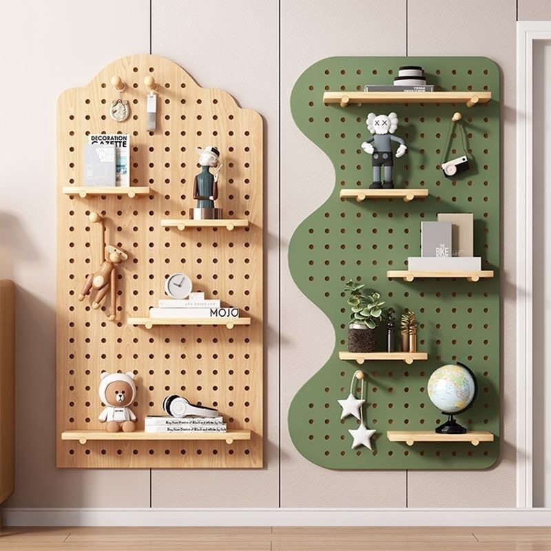 木製キャビティボードウォールシェルフ装飾ディスプレイラック収 - Home Decor Organizer のレビューと価格