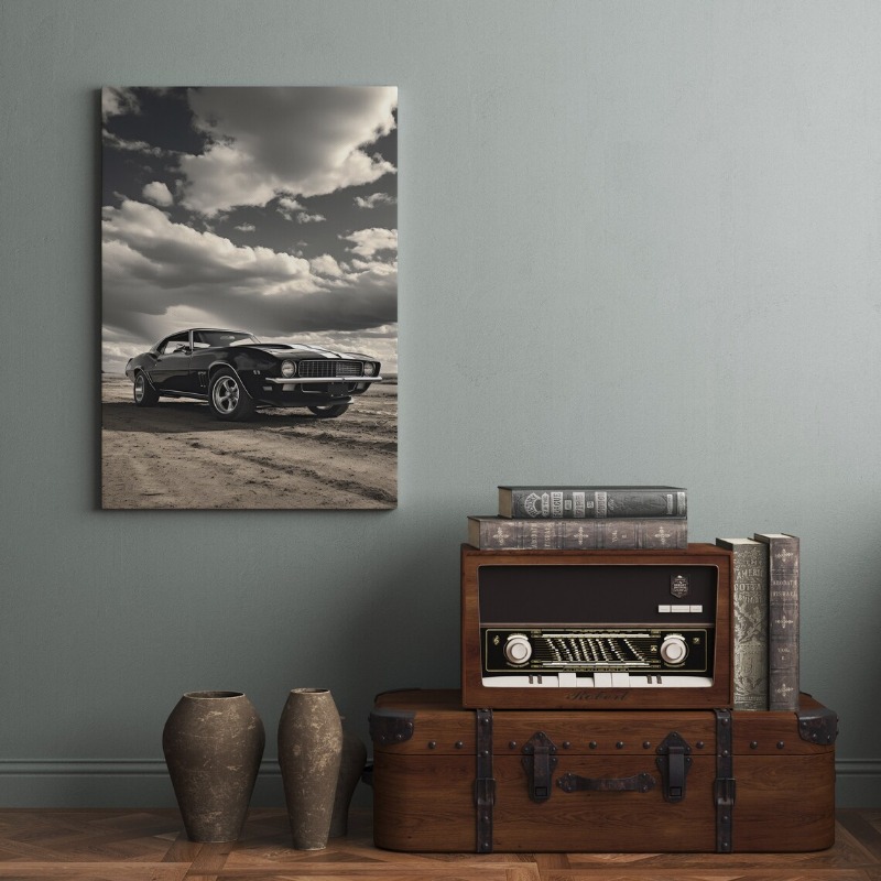 フレームレスモダン有名ブランド車ポスター豪華な自動車キャンバ - Home Decor Brand のレビューと価格