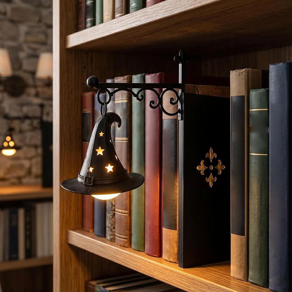 レトロゴシックブックシェルフランプライブラリーランタンLED - Home Decor Retro のレビューと価格