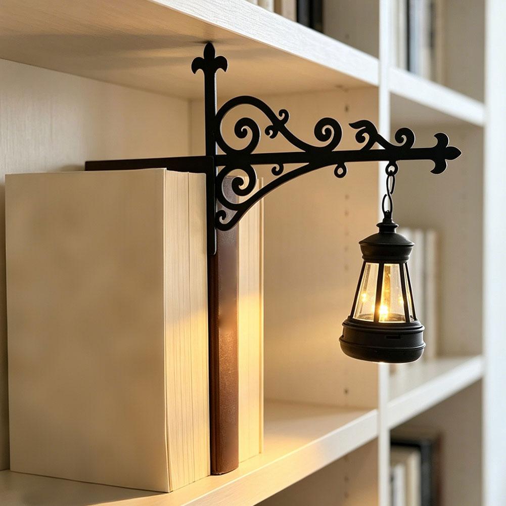 レトロゴシックブックシェルフランプライブラリーランタンLED - Home Decor Retro のレビューと価格